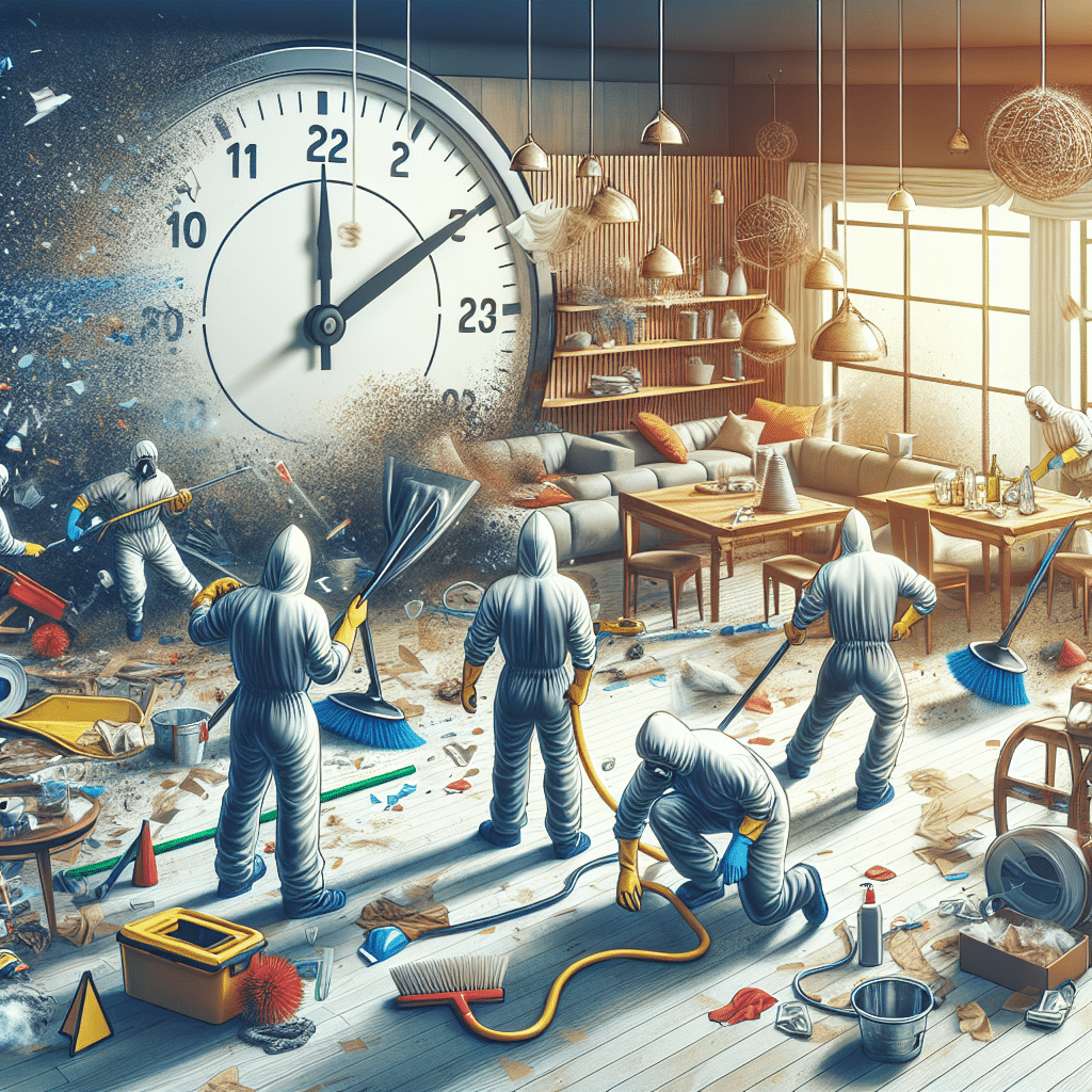 Services de nettoyage extrême: situations complexes et cas difficiles