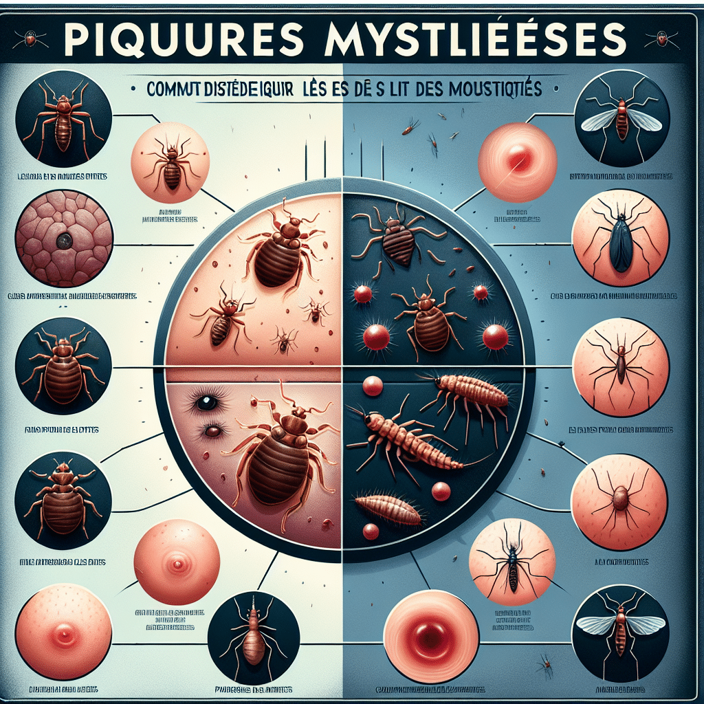 Piqûres Mystérieuses: Comment Distinguer les Punaises de Lit des Moustiques