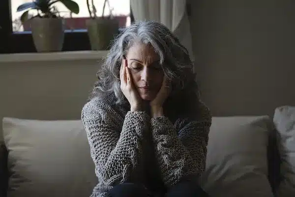 Femme triste