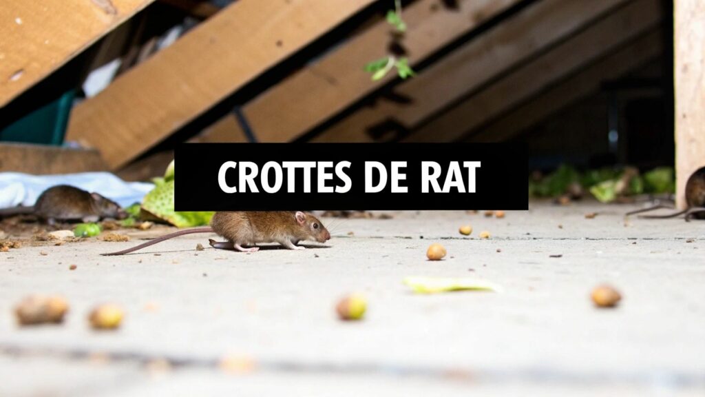 Crottes de rat : comment les repérer et agir efficacement