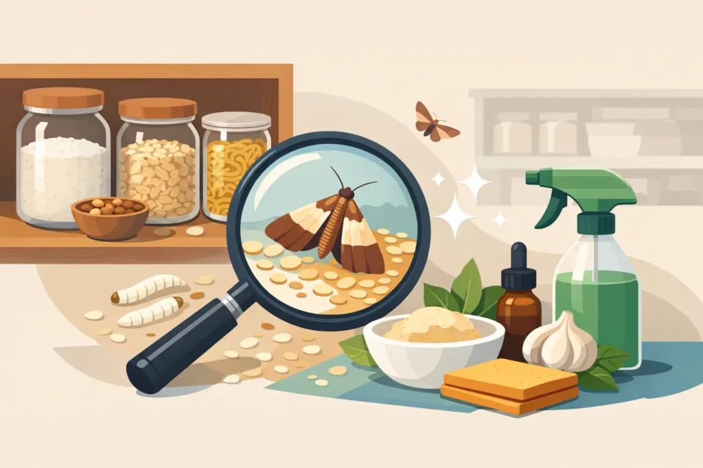 Traitement des mites alimentaires dans votre maison efficace Traitement mites alimentaires maison efficace