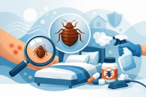 Bouton punaise de lit : traitement efficace