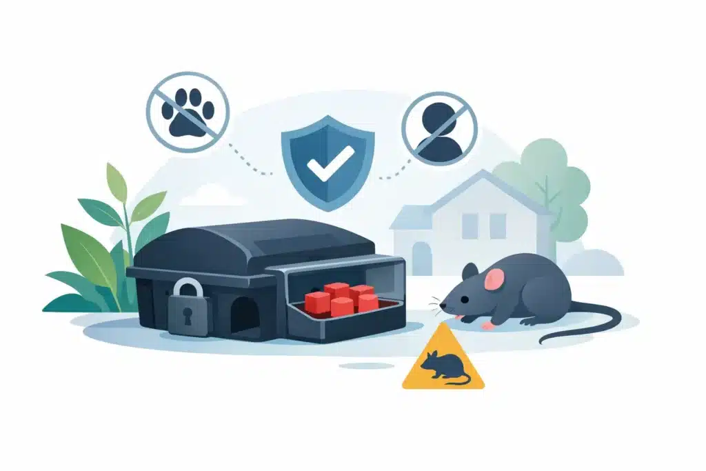 Sécuriser les appâts raticides sans risque