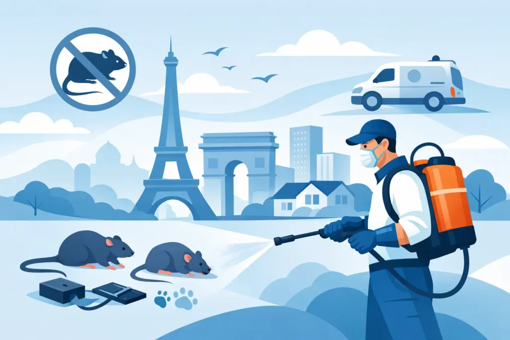 Société de dératisation professionnelle Paris Île-de-France